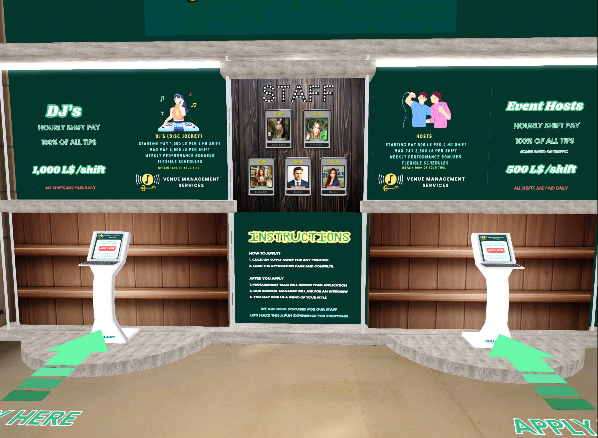 VMS Application Kiosk
