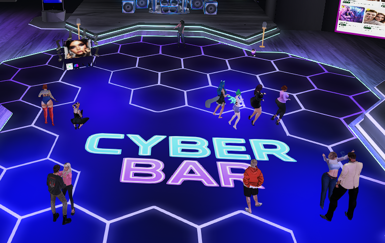 Cyber Bar Live singer Raven