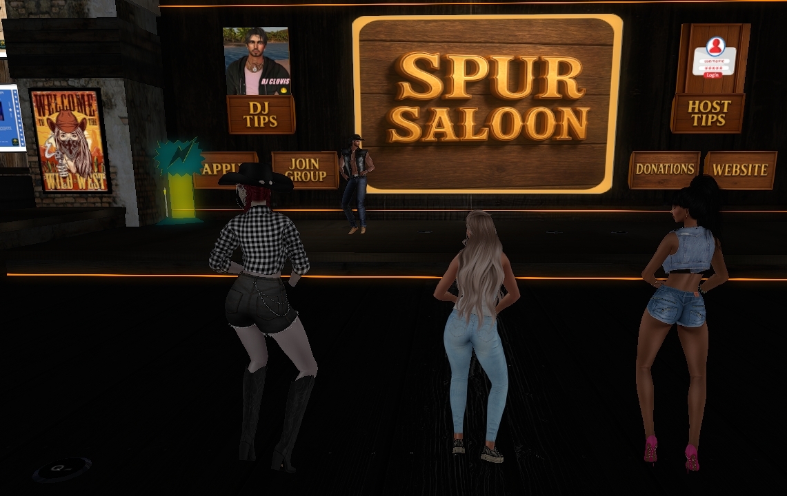 Dj Clovis At Spur Saloon
